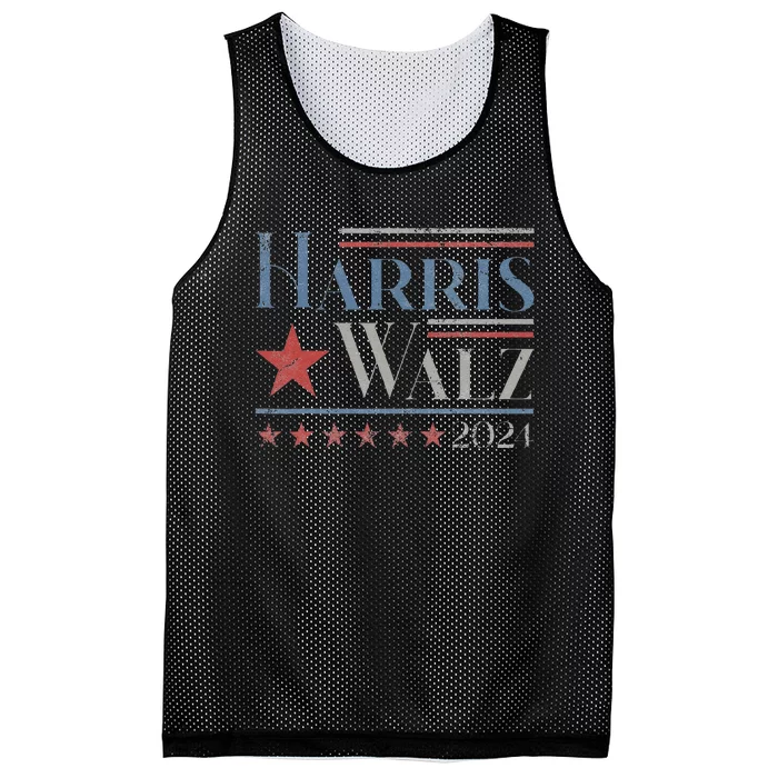 Harris Waltz 2024 Election Vote Kamala Harris Tim Waltz 2024 Mesh Reversible Basketball Jersey Tank