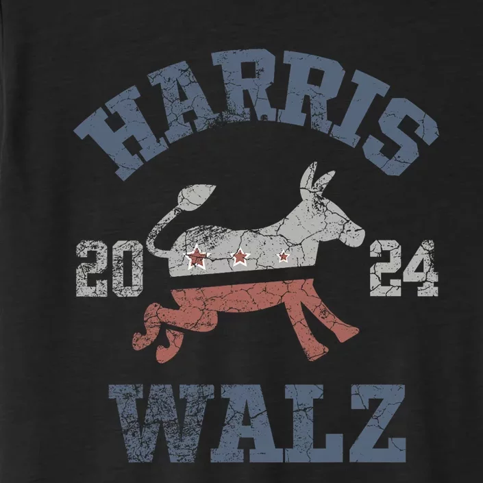 Harris Waltz 2024 Election Kamala Harris Tim Waltz 2024 Support Kamala ChromaSoft Performance T-Shirt