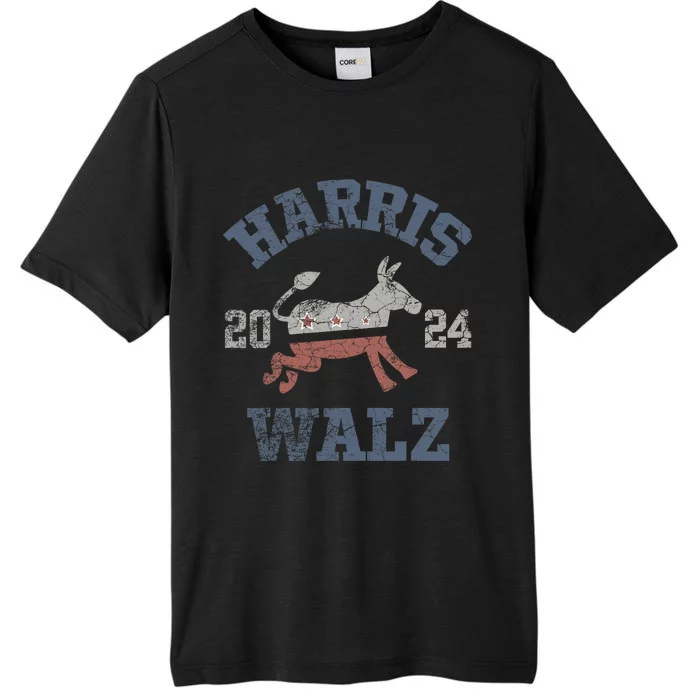 Harris Waltz 2024 Election Kamala Harris Tim Waltz 2024 Support Kamala ChromaSoft Performance T-Shirt