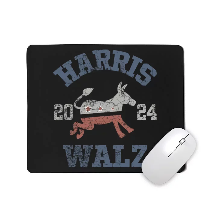 Harris Waltz 2024 Election Kamala Harris Tim Waltz 2024 Support Kamala Mousepad