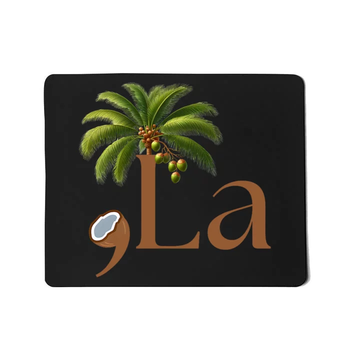 Harris Waltz 2024 Coconut Comma + La 2024 Mousepad