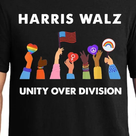 Harris Waltz 2024 Unity Over Division Pajama Set