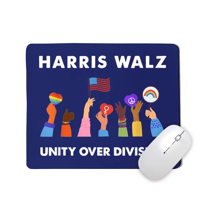 Harris Waltz 2024 Unity Over Division Mousepad