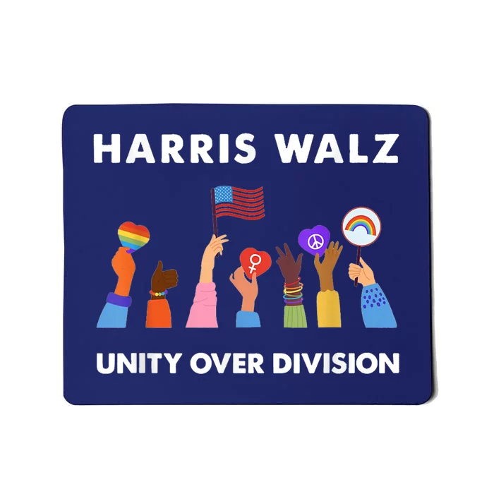 Harris Waltz 2024 Unity Over Division Mousepad