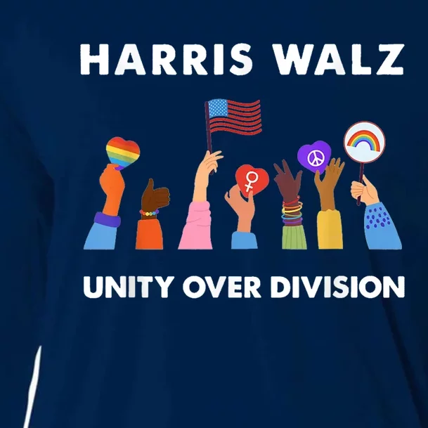 Harris Waltz 2024 Unity Over Division Cooling Performance Long Sleeve Crew