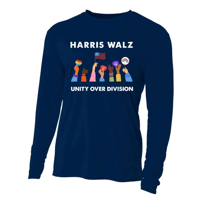 Harris Waltz 2024 Unity Over Division Cooling Performance Long Sleeve Crew