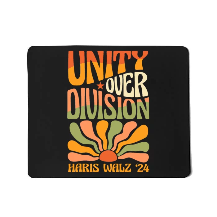 Harris Waltz 2024 Unity Over Division Mousepad