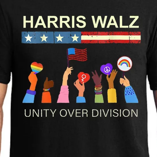 Harris Waltz 2024 Unity Over Division Pajama Set