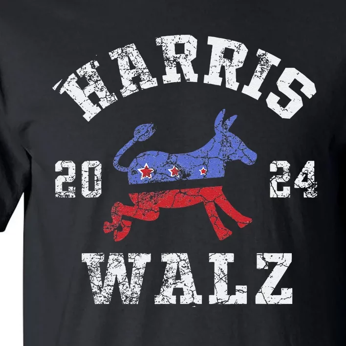 Harris Walz 2024 Election Kamala Harris Tim Waltz 2024 Gift Tall T-Shirt