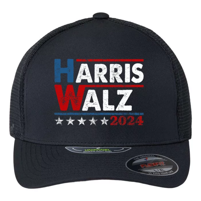 Harris Waltz 2024 Kamala Harris Waltz 2024 Flexfit Unipanel Trucker Cap