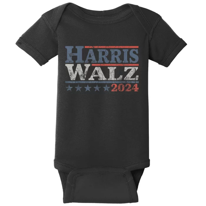 Harris Waltz 2024 Election Kamala Harris Tim Waltz 2024 Baby Bodysuit