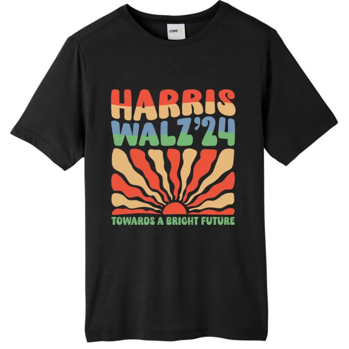 Harris Walz 24 Towards A Bright Future ChromaSoft Performance T-Shirt