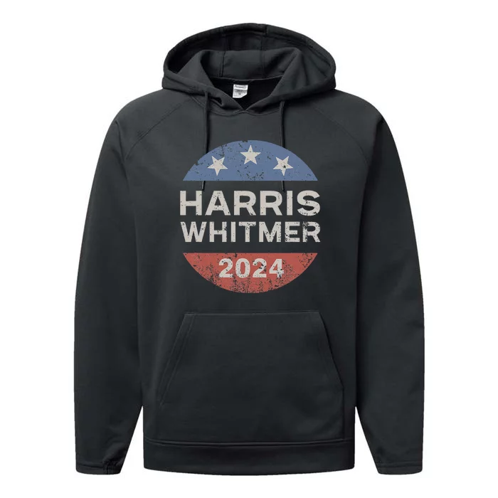 Harris Whitmer 2024 Vintage Button Performance Fleece Hoodie