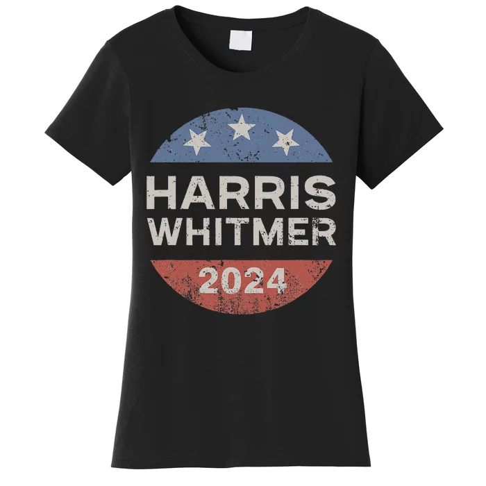 Harris Whitmer 2024 Vintage Button Women's T-Shirt