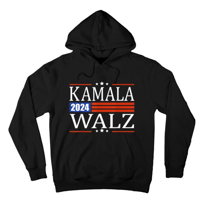 Harris Waltz 2024 Kamala Harris Tim Waltz 2024 Tall Hoodie