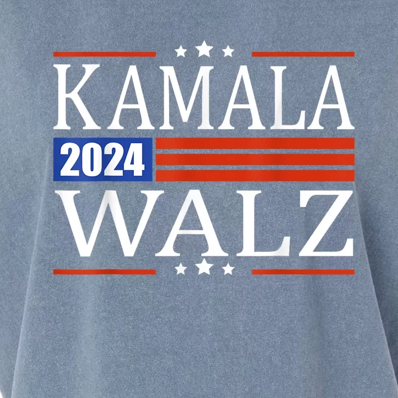 Harris Waltz 2024 Kamala Harris Tim Waltz 2024 Garment-Dyed Women's Muscle Tee