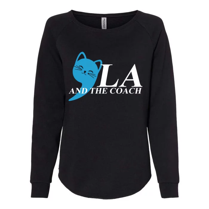 Harris Walz 2024 Comma La And The Coach Gift Womens California Wash Sweatshirt