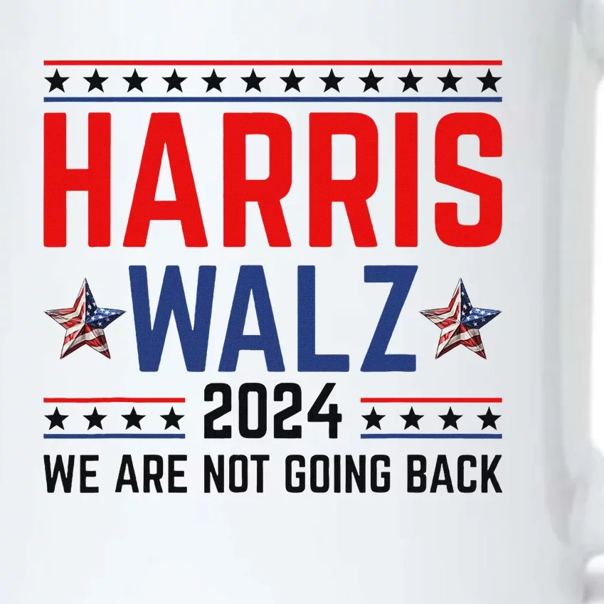 Harris Waltz 2024 Kamala Tim Election Campaign Art Black Color Changing Mug