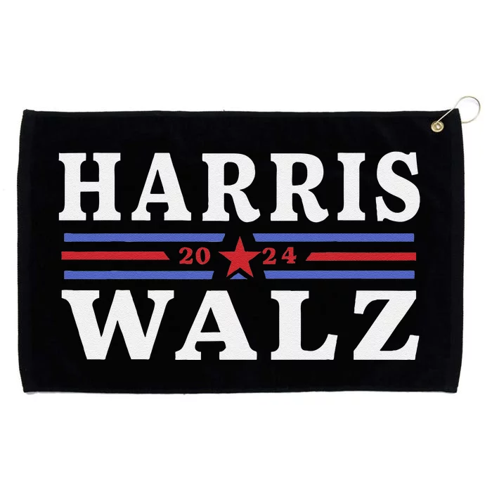 Harris Waltz 2024 Election Kamala Harris Tim Waltz 2024 Gift Grommeted Golf Towel