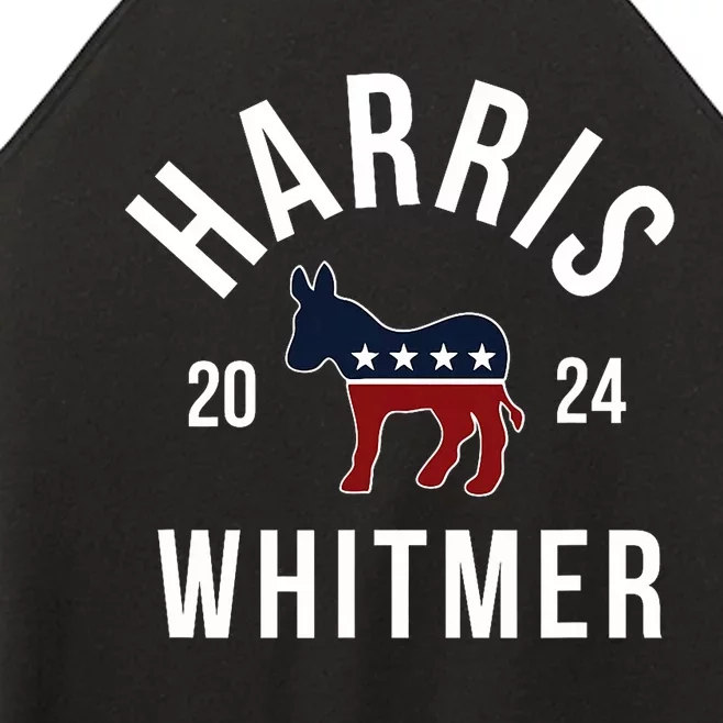 Harris Whitmer 2024 Vote Kamala Harris Gretchen Whitmer 24 Women’s Perfect Tri Rocker Tank