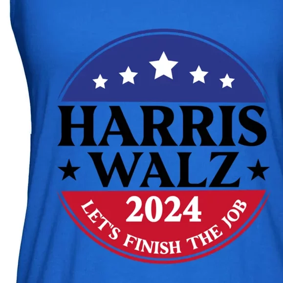 Harris Walz 24 Kamala Harris Madam President 2024 Election Gift Ladies Essential Flowy Tank