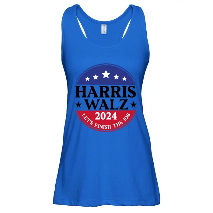 Harris Walz 24 Kamala Harris Madam President 2024 Election Gift Ladies Essential Flowy Tank