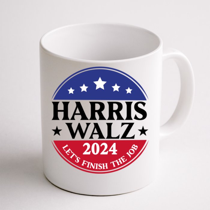 Harris Walz 24 Kamala Harris Madam President 2024 Election Gift Front & Back Coffee Mug