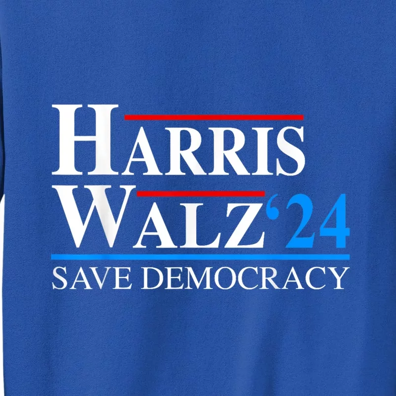 Harris Waltz 2024 Vice President Kamala Harris Tim Walz 2024 Tall Sweatshirt