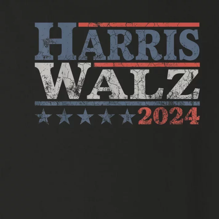 Harris Waltz 2024 Election Kamala Harris Tim Waltz 2024 Toddler Long Sleeve Shirt