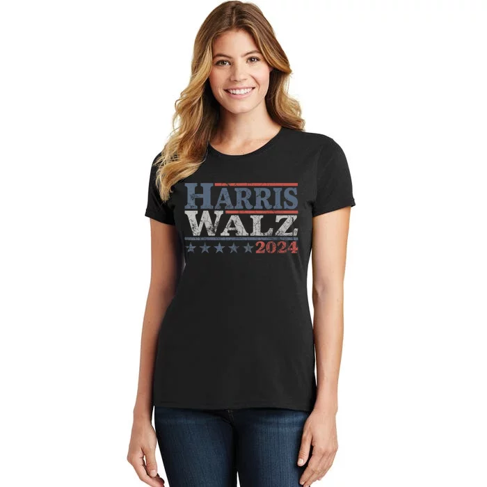 Harris Waltz 2024 Election Kamala Harris Tim Waltz 2024 Women's T-Shirt