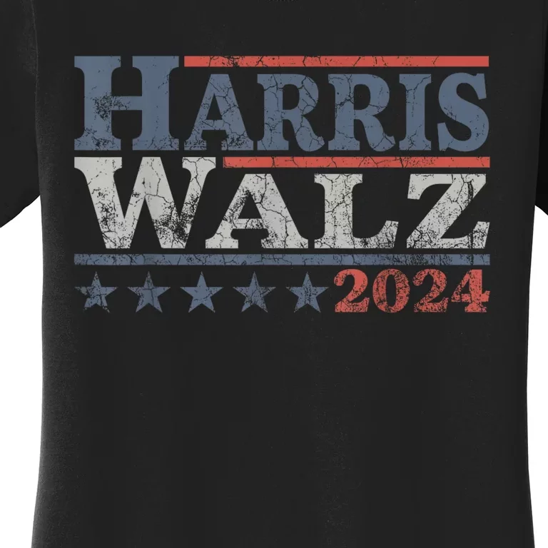 Harris Waltz 2024 Election Kamala Harris Tim Waltz 2024 Women's T-Shirt