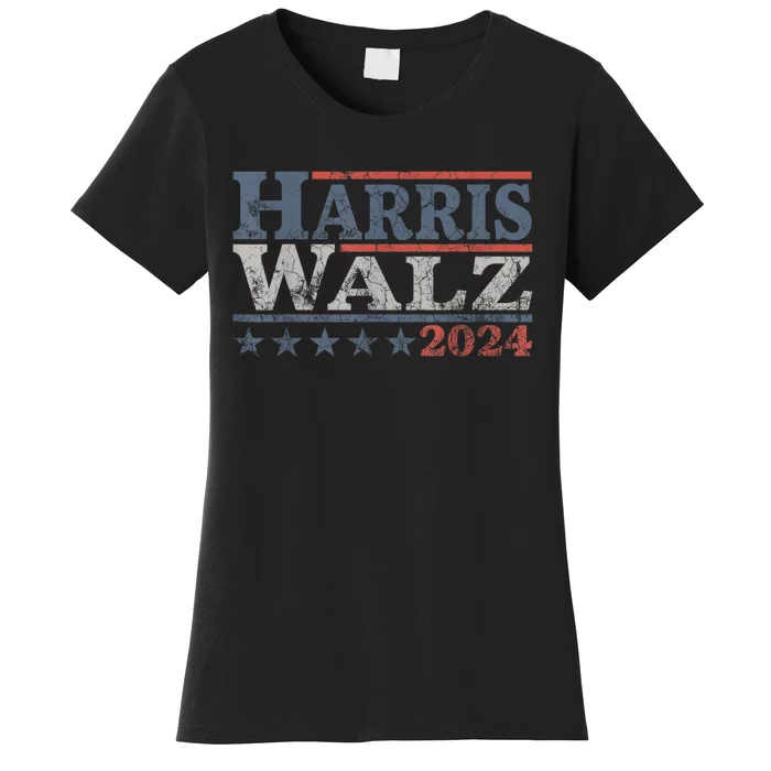 Harris Waltz 2024 Election Kamala Harris Tim Waltz 2024 Women's T-Shirt