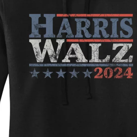 Harris Waltz 2024 Election Kamala Harris Tim Waltz 2024 Women's Pullover Hoodie