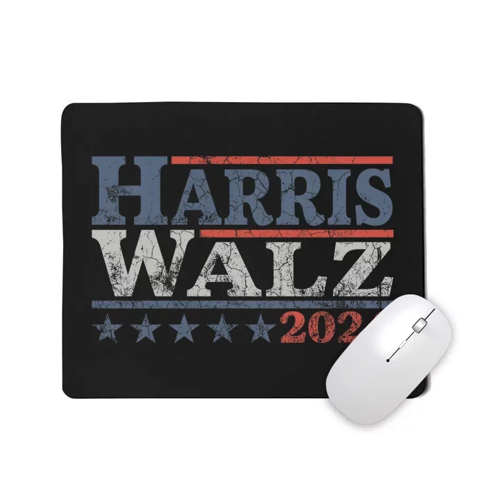 Harris Waltz 2024 Election Kamala Harris Tim Waltz 2024 Mousepad