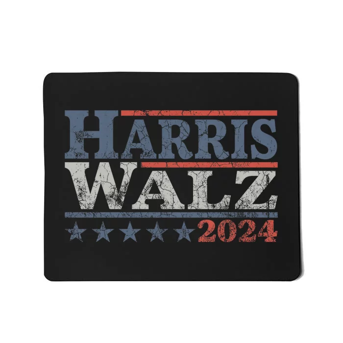 Harris Waltz 2024 Election Kamala Harris Tim Waltz 2024 Mousepad