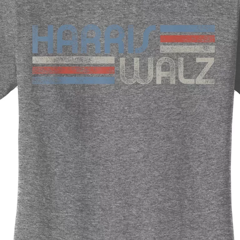 Harris Walz 2024 Retro Faded Stripes Harris Waltz 2024 Women's T-Shirt