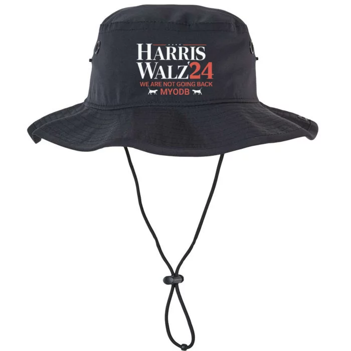 Harris Walz 2024 WeRe Not Going Back Myodb Legacy Cool Fit Booney Bucket Hat