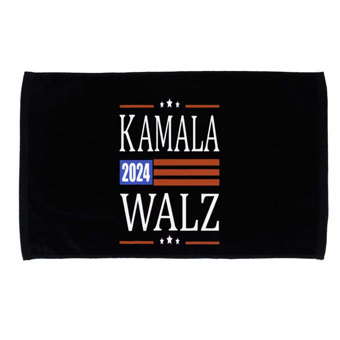 Harris Waltz 2024  Kamala Harris Tim Waltz 2024 Microfiber Hand Towel