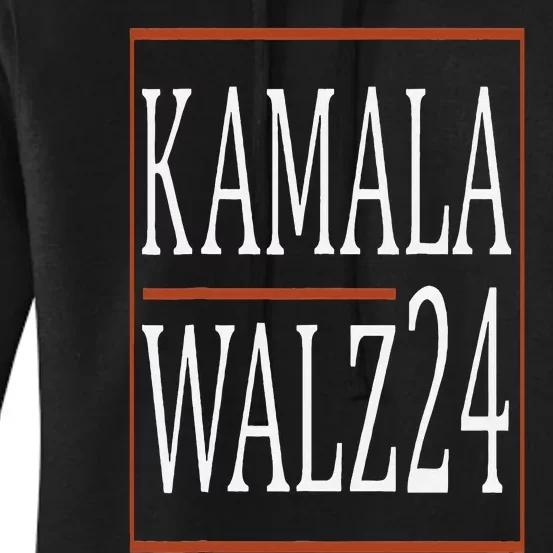 Harris Waltz 2024  Kamala Harris Tim Waltz 2024 Women's Pullover Hoodie