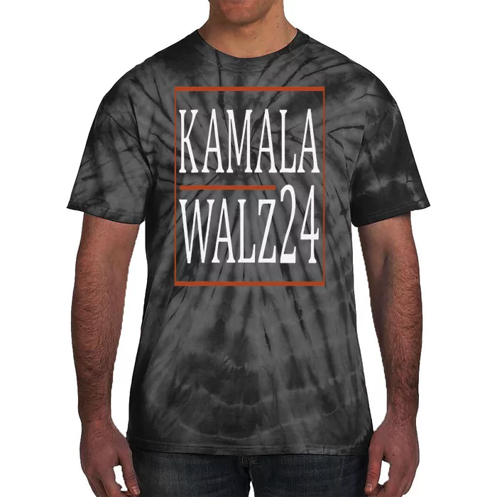 Harris Waltz 2024  Kamala Harris Tim Waltz 2024 Tie-Dye T-Shirt