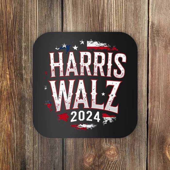 Harris Walz 2024 Election Kamala Harris Tim Walz President Coaster