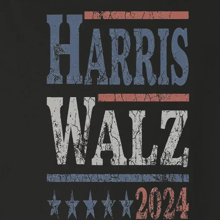 Harris Walz 2024 Election Kamala Harris Tim Waltz 2024 Toddler Long Sleeve Shirt