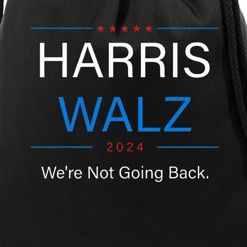 Harris Walz 2024 Election Kamala Harris Tim Walz Waltz Drawstring Bag