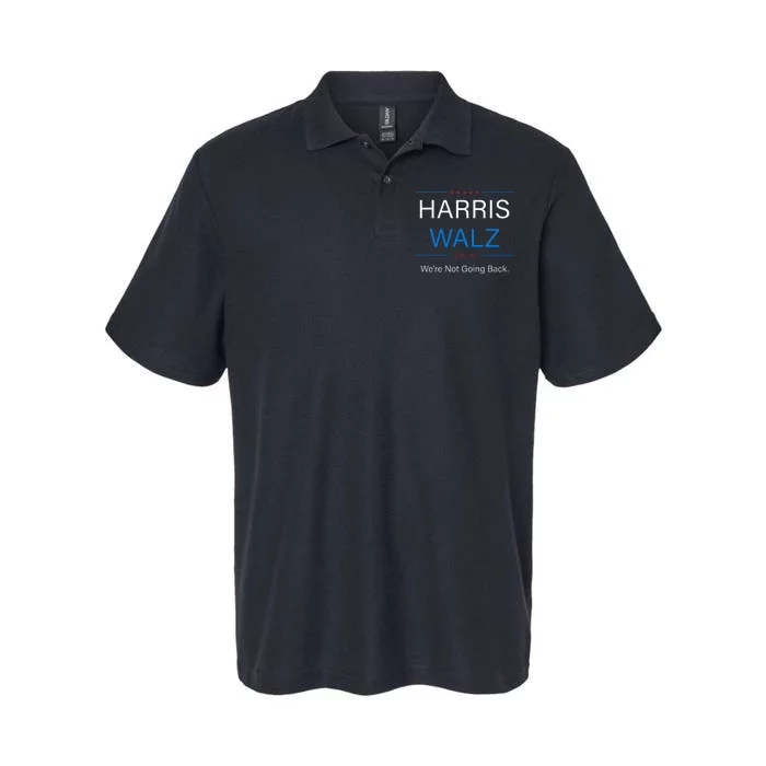 Harris Walz 2024 Election Kamala Harris Tim Walz Waltz Softstyle Adult Sport Polo