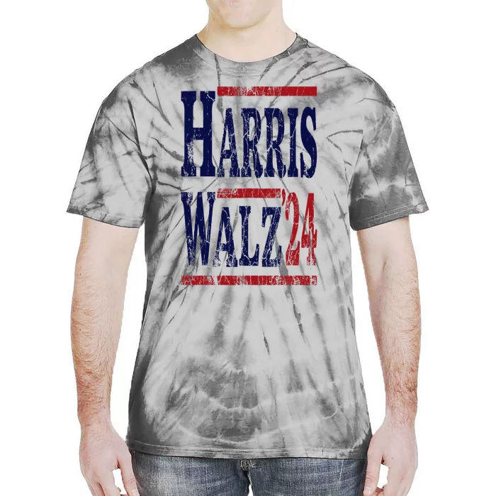 Harris Walz 2024 Election Kamala Harris Tim Waltz 2024 Tie-Dye T-Shirt