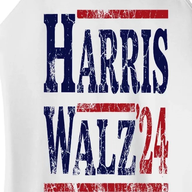 Harris Walz 2024 Election Kamala Harris Tim Waltz 2024 Women’s Perfect Tri Rocker Tank