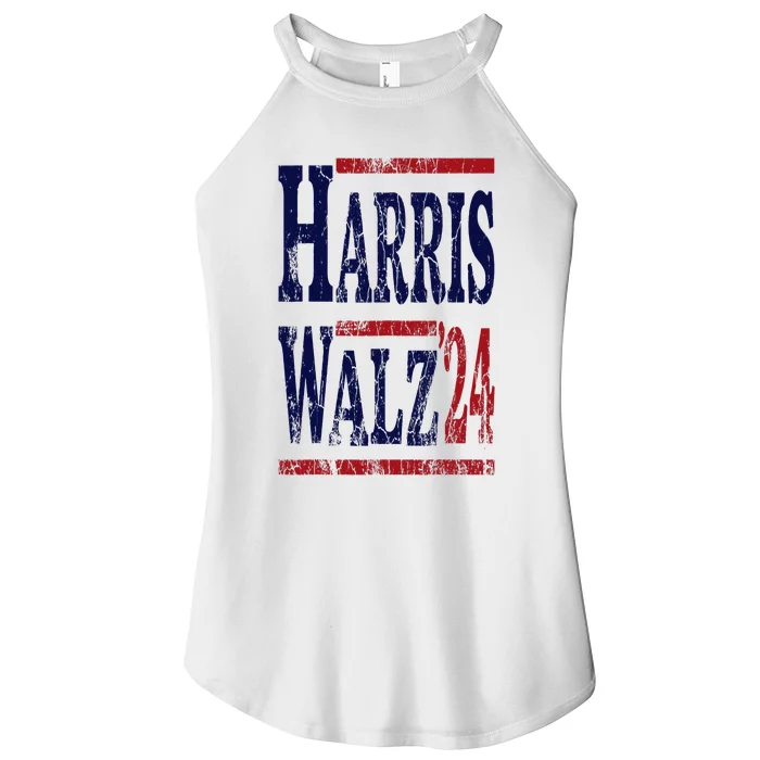 Harris Walz 2024 Election Kamala Harris Tim Waltz 2024 Women’s Perfect Tri Rocker Tank