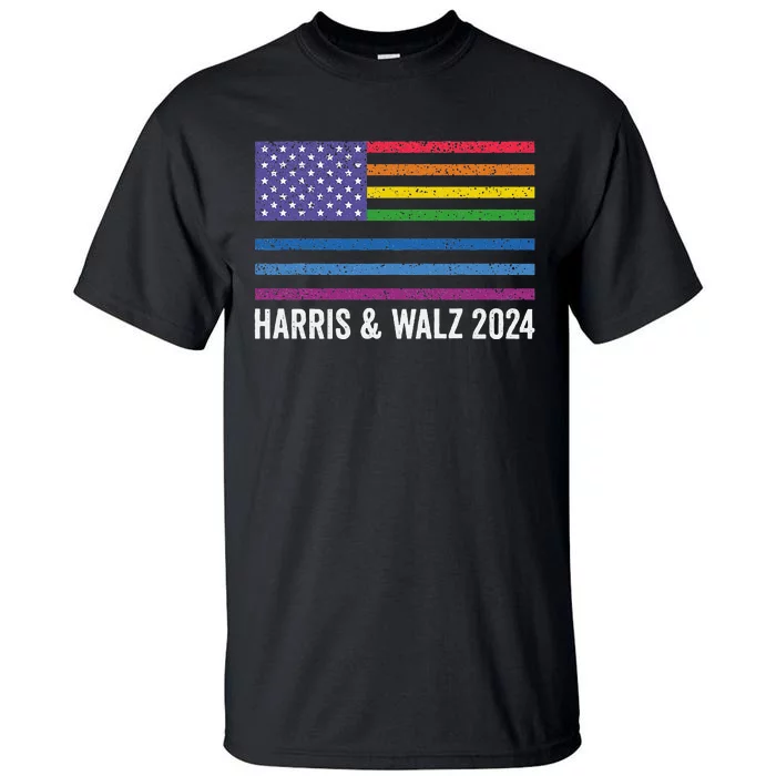 Harris Waltz 2024 Election Kamala Harris Tim Waltz 2024 Tall T-Shirt