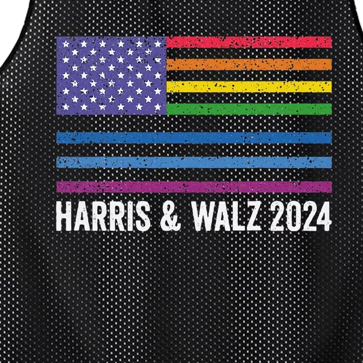 Harris Waltz 2024 Election Kamala Harris Tim Waltz 2024 Mesh Reversible Basketball Jersey Tank