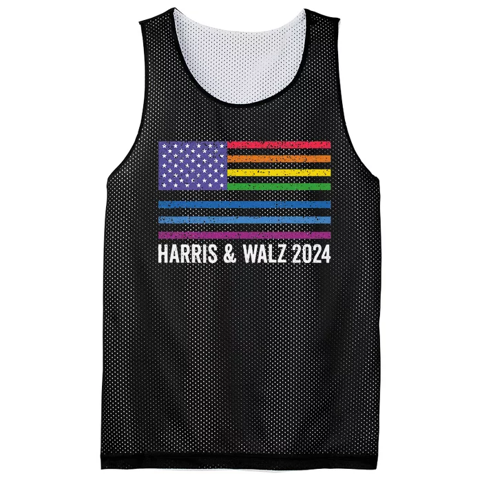 Harris Waltz 2024 Election Kamala Harris Tim Waltz 2024 Mesh Reversible Basketball Jersey Tank